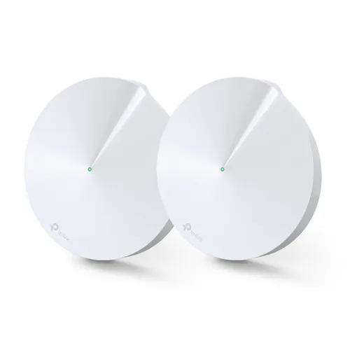 TP-Link Deco M5 2-Pack | Router WiFi | MU-MIMO, AC1300, Dual Band, Mesh, 2x RJ45 1000Mb/s CertyfikatyCE, FCC, IC, NCC, BSMI, IDA, RCM, JPA, JRF, VCCI, KC, RoHS