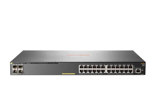 Aruba 2930 24G PoE+ 4SFP+ | Switch | 24x RJ45 1000 Mb/s PoE+, 4x SFP+ 0