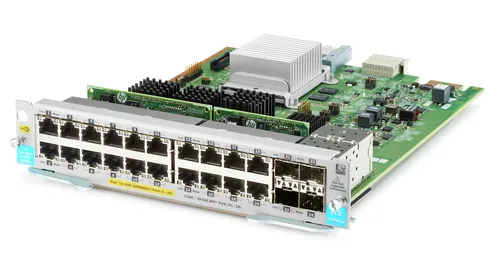 Aruba 20 port module | V3 ZL2 Mod | 20x RJ45 1000Mb/s PoE+, 4x SFP+ 0