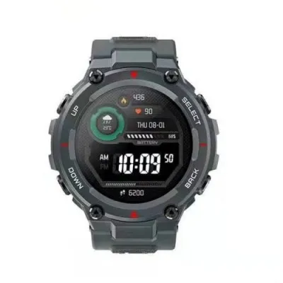 Amazfit T-Rex | Reloj inteligente | Gun Grey, AMOLED, Bluetooth, GPS, 5ATM Typ łącznościBluetooth
