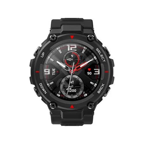 Amazfit T-Rex | Smartband | Rock Black, AMOLED, Bluetooth, GPS, 5ATM Typ łącznościBluetooth