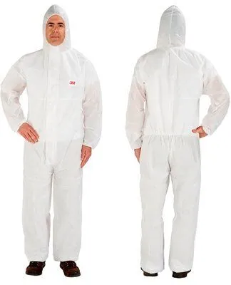 Disposable coverall 3M XL | Schutzanzug | Weiß, Typ 5/6, Kategorie III 0
