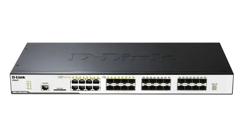 DGS-3120-24SC/SI | Switch | 16x SFP, 8x RJ45/SFP Combo, L2 Ilość portów LAN16x [1G (SFP)]