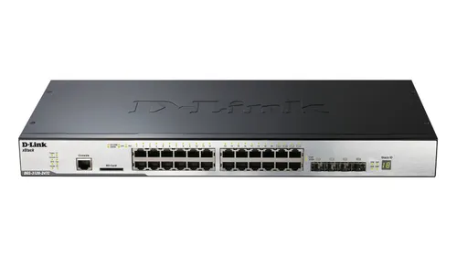D-LINK DGS-3120-24TC/SI | Switch | 20x RJ45 1000Mb/s, 4x RJ45/SFP Combo, L2 Ilość portów LAN22x [10/100/1000M (RJ45)]
