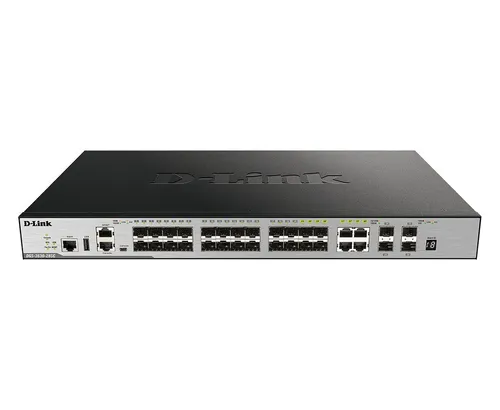 DGS-3630-28SC/SI | Schalter | 20x SFP, 4x RJ45/SFP Combo, 4x SFP+, L3 Ilość portów LAN20x [1/10G (RJ45)]
