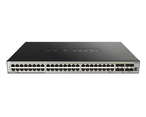 DGS-3630-52TC/SI | Switch | 44x RJ45 1000Mb/s, 4x RJ45/SFP Combo, 4x SFP+, L3 Ilość portów LAN44x [10/100/1000M (RJ45)]