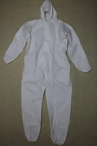Desechable traje de protección SUK-05 XL | Traje de protección | Blanco