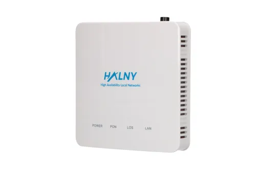 HALNy HL-1GE | ONT | GPON ONT B+ SC/APC, 1x RJ45 1000Mb/s, Bridge (SFU) und Router/NAT (HGU) Modus Maksymalna prędkość transmisji bezprzewodowejNie dotyczy