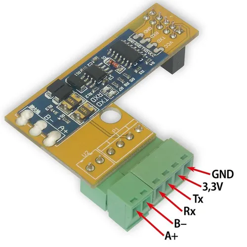 Tinycontrol | Sensor de água / água | placa de conexao, módulo eletrônico, cabo de conexao 1