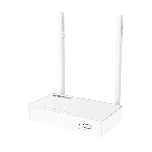 Totolink N300RT V4 WiFi Router, 300Mb/s, 2.4GHz, 5x RJ45 100Mb/s Standardy sieci bezprzewodowejIEEE 802.11g