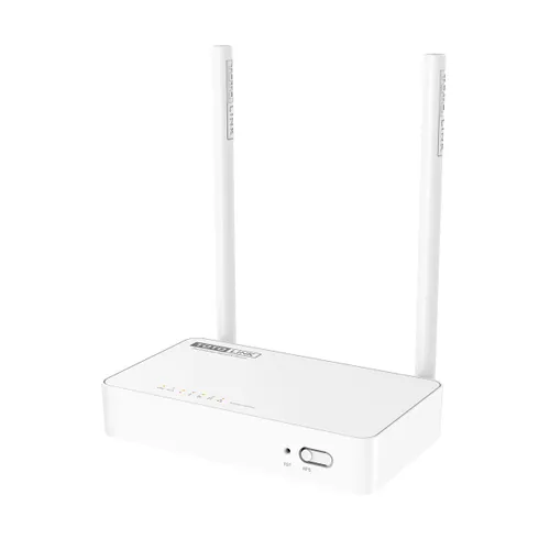 Totolink N300RT V4 | WiFi Router | 300Mb/s, 2,4GHz, 5x RJ45 100Mb/s Standardy sieci bezprzewodowejIEEE 802.11g