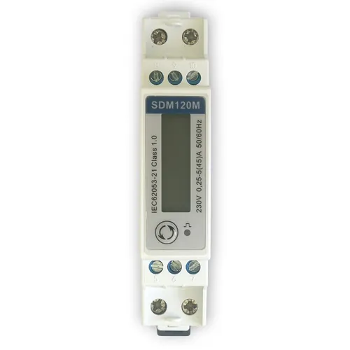 Medidor de energia Tinycontrol | SDM120M | Modbus 0