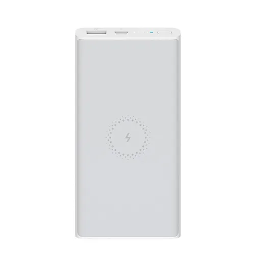 Xiaomi Mi Wireless Essential Power Bank Bílý | Powerbank | 10000mAh, Bílý, s bezdrátovým nabíjením Pojemność akumulatora10000 mAh