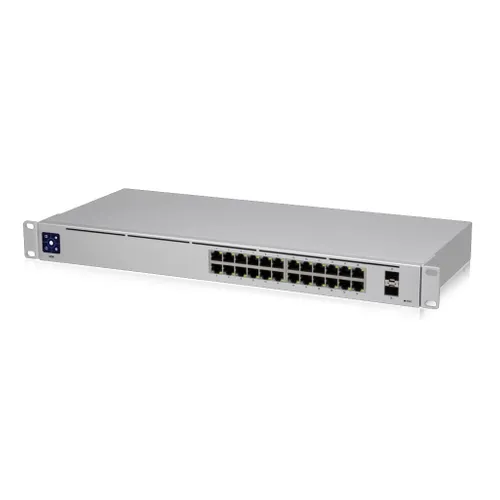 Ubiquiti USW-24 | Switch | UniFi, 24x RJ45 1000Mb/s, 2x SFP Ilość portów LAN2x [1G (SFP)]
