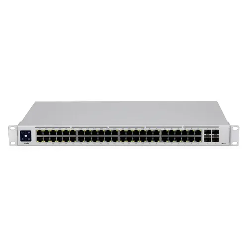 UBIQUITI USW-48-POE UNIFI SWITCH GEN2 32x GIGABIT POE+ PORTS, 16x GIGABIT POE PORTS, 4x SFP 1GB PORTS, 32W PER PORT Ilość portów LAN48x [10/100/1000M (RJ45)]
