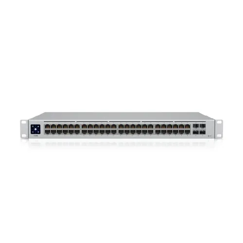 Ubiquiti USW-48-POE | Schalter | UniFi, 48x RJ45 1000Mb/s, 32x PoE+, 4x SFP Ilość portów LAN48x [10/100/1000M (RJ45)]

