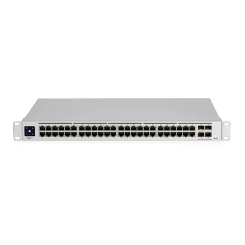 Ubiquiti USW-PRO-48 | Switch | UniFi GEN2, 48x RJ45 1000Mb/s, 4x SFP+ Ilość portów LAN48x [10/100/1000M (RJ45)]
