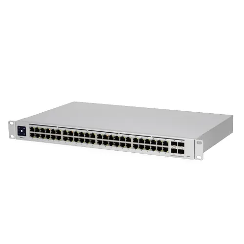 Ubiquiti USW-PRO-48 | Schalter | UniFi GEN2, 48x RJ45 1000Mb/s, 4x SFP+ Ilość portów LAN4x [10G (SFP+)]
