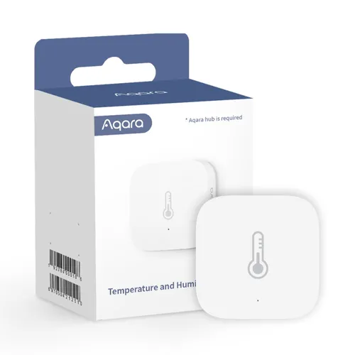Aqara Temperature & Humidity Sensor | Czujnik temperatury i wilgotności | Biały, WSDCGQ11LM Diody LEDStatus