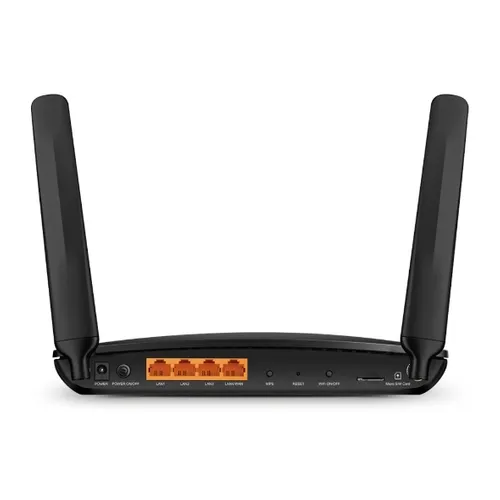 TP-Link Archer MR600 | Router LTE | AC1200 Dual Band, LTE CAT6, 4x RJ45 1000Mb/s Ilość portów LAN3x [10/100/1000M (RJ45)]
