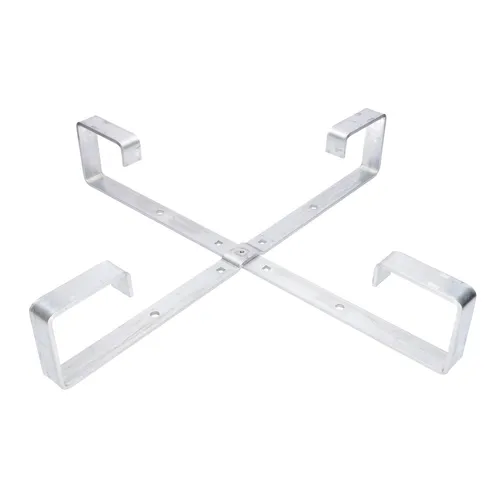 Extralink | Telaio a quattro bracci per alloggiamento cavi | 700 x 700 x 100mm Kolor produktuAluminium