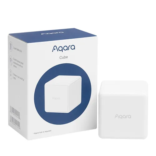 Aqara Cube | Controller-Würfel | Weiß, MFKZQ01LM Baterie w zestawieTak
