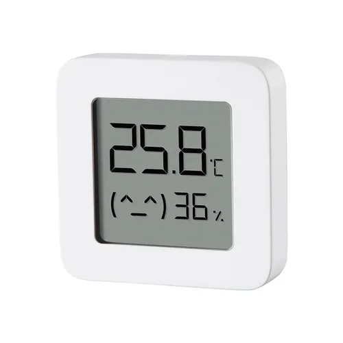 Xiaomi Mi Temperatur- & Luftfeuchtigkeitsmonitor 2 | Kabelloses Temperatur- & Luftfeuchtigkeitsmessgerät | Led-Display Dokładność0,1