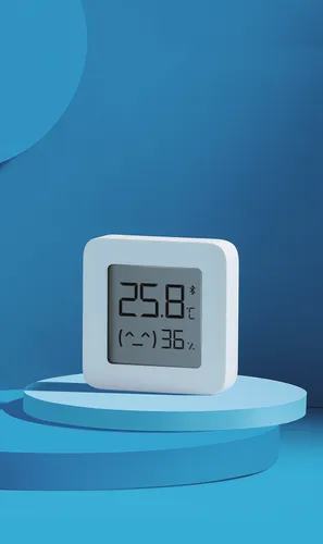 Xiaomi Mi Temperatur- & Luftfeuchtigkeitsmonitor 2 | Kabelloses Temperatur- & Luftfeuchtigkeitsmessgerät | Led-Display Głębokość produktu125