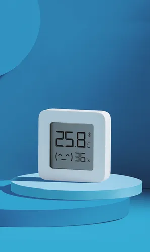 Xiaomi Mi Temperature & Humidity Monitor 2 | Bezprzewodowy Miernik temperatury i wilgotności | Wyświetlacz Led Głębokość produktu125
