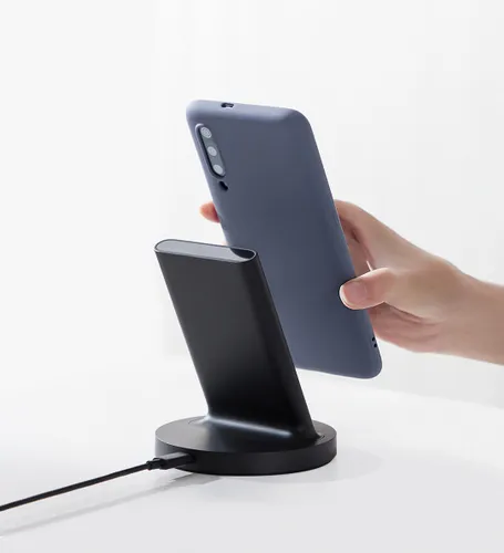Xiaomi Mi 20W Wireless Charging Stand | Induktives Ladegerät, Schwarz, WPC02ZM Głębokość produktu91