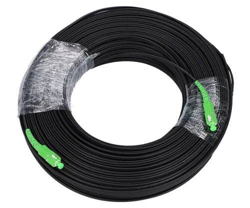 Extralink SC/APC-SC/APC Flat | Patchcord | Drop, Einzelmodus, Simplex, G.657A2, 250m Długość250m