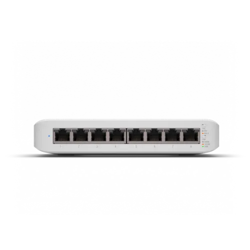 Ubiquiti USW-LITE-8-POE | Switch | UniFi Gen2, 8x RJ45 1000Mb / s, 4x PoE +, 52W Ilość portów PoE4x [802.3af/at (1G)]
