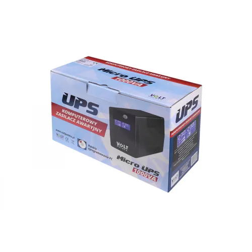 VOLT Micro UPS 1000/600W | Fuente de alimentación | 1x 9Ah 1