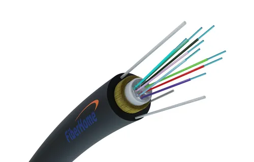 Nadzemní optický kabel Z-XOTKtcdD 8F | jednomodový G652D, 1,5kN, 5,2mm, 4km, aramid | Fiberhome Kabel do montażuNapowietrznego