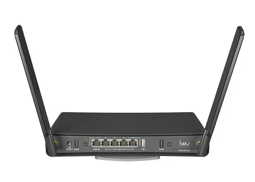 MikroTik hAP ac3 RBD53iG-5HacD2HnD | Router wifi | AC Dual Band, 5x RJ45 1000Mb/s, 1x PoE, 1x USB 3GNie