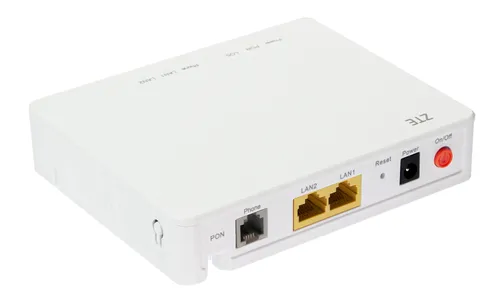 ZTE F612 | ONT | 1x GPON, 1x RJ45 100Mb/s, 1x RJ45 1000Mb/s, 1x RJ11 1