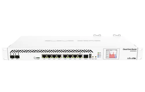 MikroTik CCR1036-8G-2S+EM UK | Router | 8x RJ45 1000Mb/s, 2x SFP+, 1x USB Ilość portów LAN2x [10G (SFP+)]
