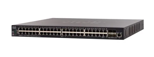 Cisco SX350X-52 | Switch | 48x RJ45 10Gb/s, 4x SFP+ Ilość portów LAN48x [1/10G (RJ45)]
