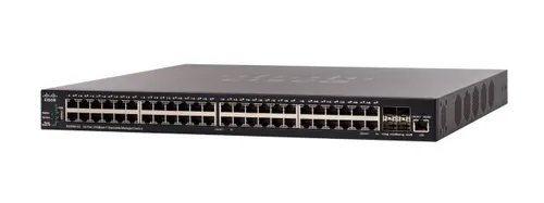 Cisco SX350X-52 | Коммутатор | 48x RJ45 10Gb/s, 4x SFP+ Ilość portów LAN48x [1/10G (RJ45)]
