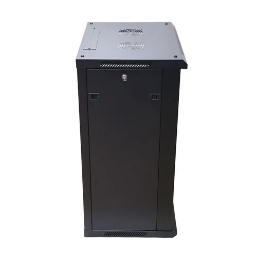 Extralink 18U 600x600 Black | Rackmount cabinet | wall mounted Głębokość600mm