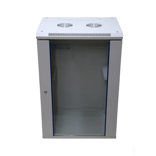 Extralink 18U 600x600 Gray | Rackmount cabinet | wall mounted Czujnik temperaturyNie