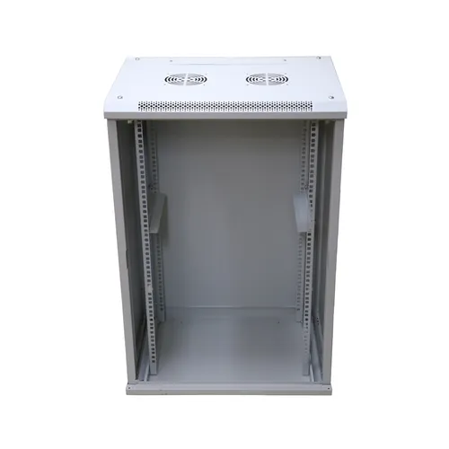 Extralink 18U 600x600 Gray | Rackmount cabinet | wall mounted Dołączone śrubyTak