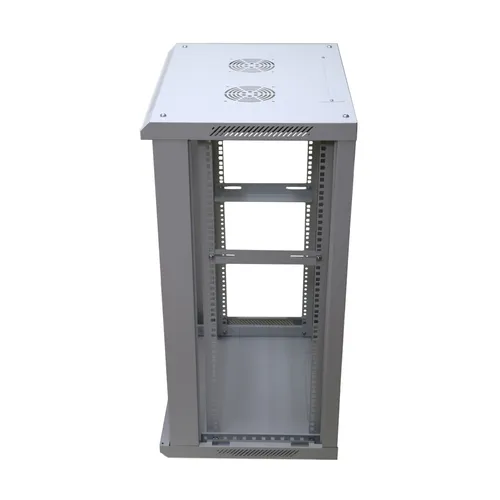 Extralink 18U 600x600 Gray | Rackmount cabinet | wall mounted Format19''