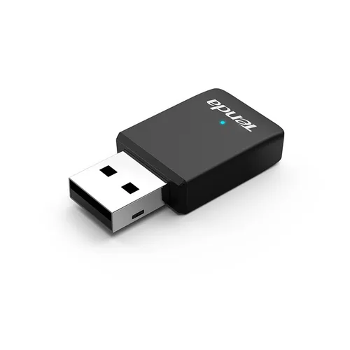 Tenda U9 | USB Adaptador | AC650, Dual Band Częstotliwość Wi-FiDual-band (2.4 GHz/5 GHz)