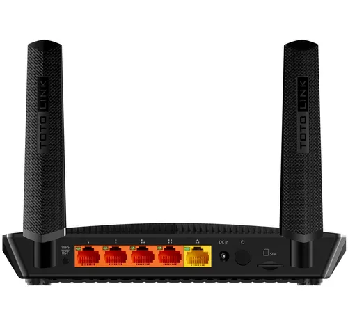 Totolink LR1200 | WiFi Router | AC1200 Dual Band, 4G LTE, 5x RJ45 100Mb/s, 1x SIM Częstotliwość wejściowa AC50/60