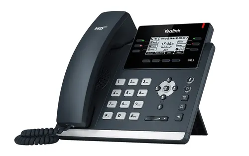 Yealink SIP-T42S | Telefono VoIP | 2x RJ45 1000 Mb/s, schermo, PoE, USB Automatyczna sekretarkaTak