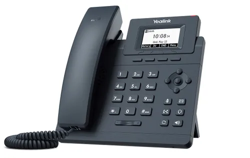 Yealink SIP-T30 | Telefone VoIP | 2x RJ45 100Mb/s, dysplay  0