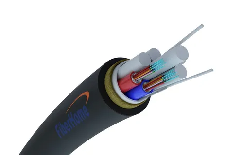 Fiberhome XOTKtsdD 24F | Fiber optic cable | ADSS, 2,7kN FRP, 24J, G652D, 10,2mm, aerial Kabel do montażuNapowietrznego