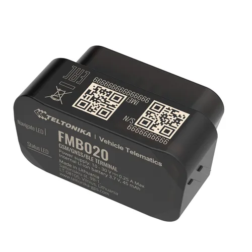 Teltonika FMB020 | GPS Tracker | OBDII Port, GNSS, GSM, Bluetooth 4.0 Typ łącznościBluetooth