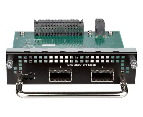 Módulo de apilamiento D-LINK DXS-3600-EM-STACK, 2 puertos, 120Gbps, para DXS-3600-32S Długość brutto palety110
